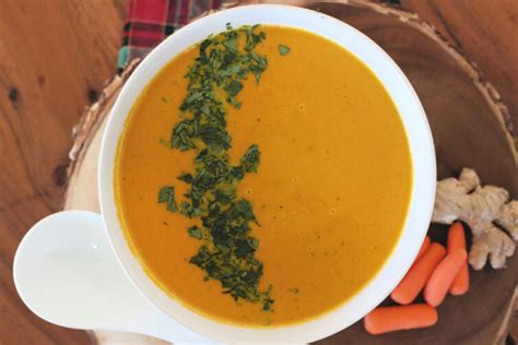 Delicious Creamy Ginger And Carrot Soup Recipe My Latina Table