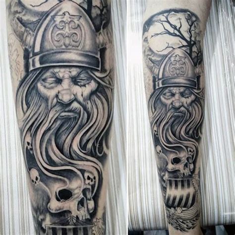 In this video i am tattooing a custom piece that is a start to a norse mythology sleeve! 60 Odin Tattoo Designs For Men - Norse Ink Ideas