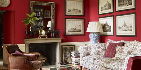 Red living room designs decorating ideas design. 10 Rooms with Red Walls - Red Bedroom and Living Room Ideas