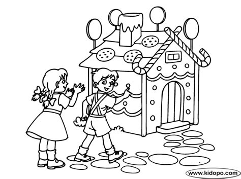 See also these coloring pages below: Hansel And Gretel going home coloring page