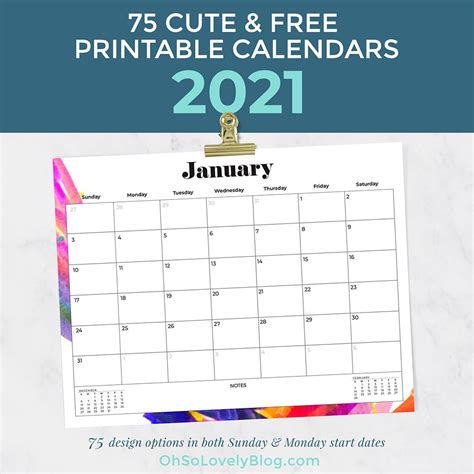 Free Editable 2021 Calendar With Holidays 2021 Calendar