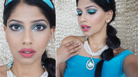 Princess Jasmine Makeup Tutorial And Diy Accessories Youtube