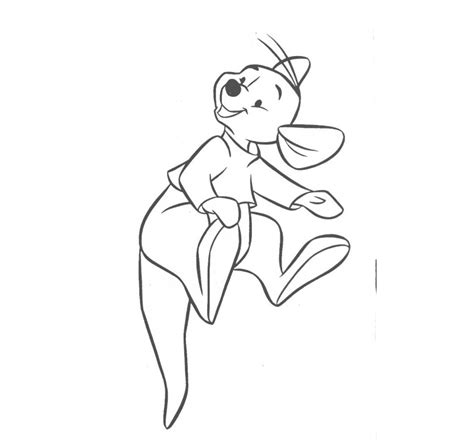 Winnie the pooh, affectionately called pooh bear, is an anthropomorphic bear character originally created by english author a. Walt Disney Roo from Winnie the Pooh Coloring Pages Picture