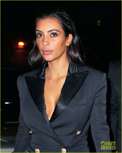 Kim Kardashian And North West Have Matching Balmain Blazers Photo