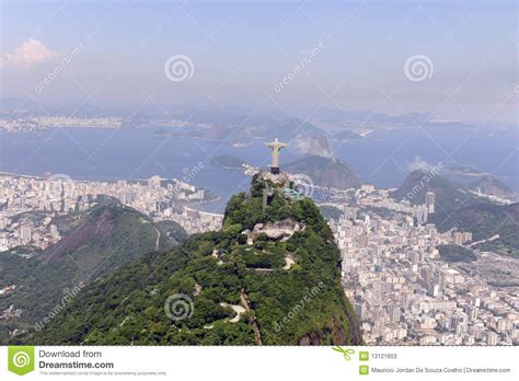 Rio De Janeiro Christ Redeemer Stock Image Image Of Brazil America 13121603
