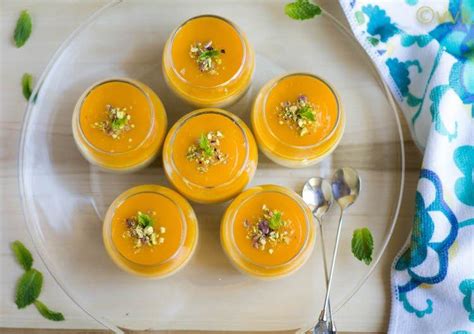 Vegan Mango Mousse A Simple Three Ingredient Mango Puree Sugar Coconut Milk Cream