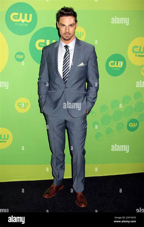Jay Ryan Arriving For The Cw 2013 Upfront Presentation Held At The