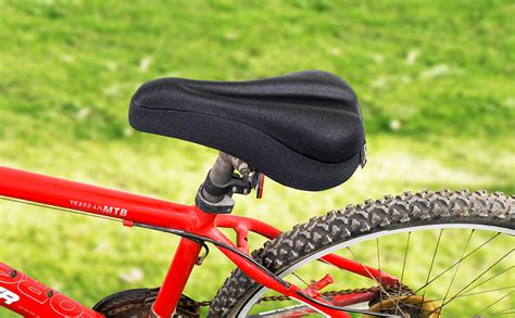 10563 Inch Bike Gel Narrow Seat Cover Padded Fucnen Traditional Bike Small Saddle Cushion