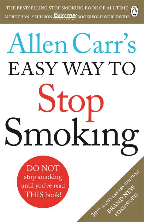 Allen Carrs Easy Way To Stop Smoking By Allen Carr Penguin Books New