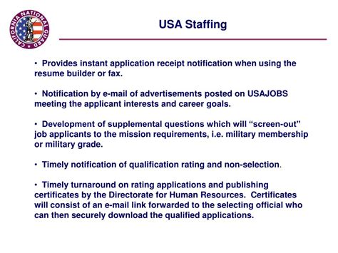 Ppt Usa Staffing Powerpoint Presentation Free Download Id1702520