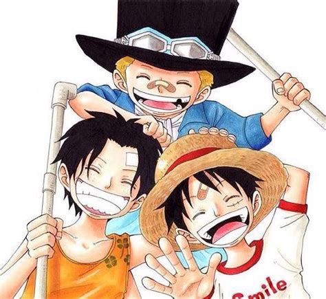 Ace Sabo And Luffy Wiki Anime Amino