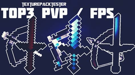 Top 3 Minecraft Pe Fps Boost Pvp Texture Packs 2017 Ios Android