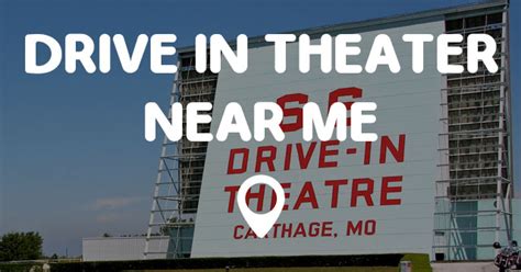 (movies, maps, and tech) read the opinion of 25 influencers. DRIVE IN THEATER NEAR ME - Points Near Me