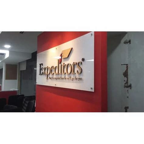 Acrylic Rectangular 3d Signage At Rs 950square Feet In Ghaziabad Id