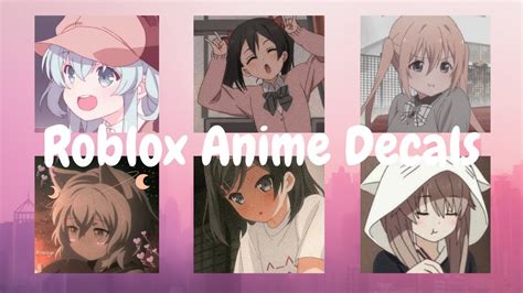 Roblox Bloxburg X Royale High ~ Aesthetic Anime Decal Ids Part 2