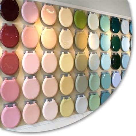 Maybe you would like to learn more about one of these? Toilet seats in 94 colors - for your retro bathroom