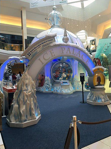 Christmas Ice Palace Brand Cross Licensing Fixtures Close Up