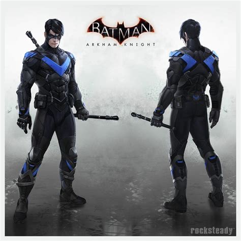 Nightwing In Arkham Knight Nightwing And Batgirl Batman Arkham