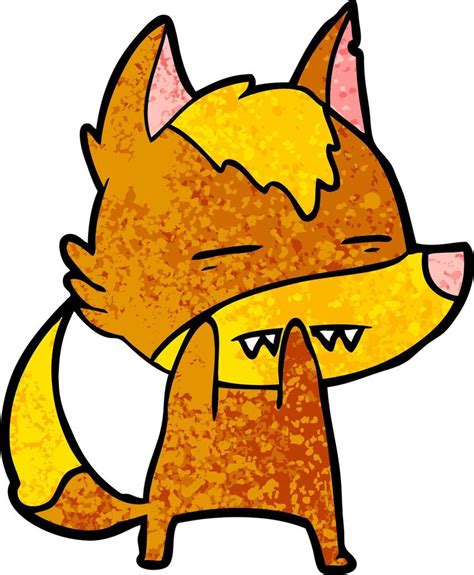 Fox Cartoon Character 12358124 Vector Art At Vecteezy