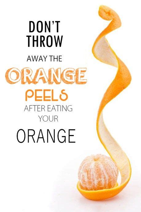 The Health And Beauty Benefits Of Orange Peels Orange Peel Hair