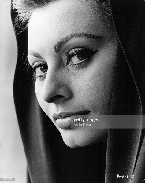 Sophia Loren In Publicity Portrait For The Film The Fall Of The