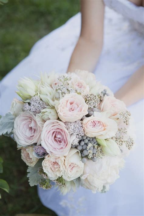 Grey Pink White In 2019 Wedding Bouquets Bridal