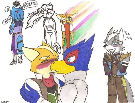 Images Of Falco X Fox Fox Mccloud Star Fox Fox