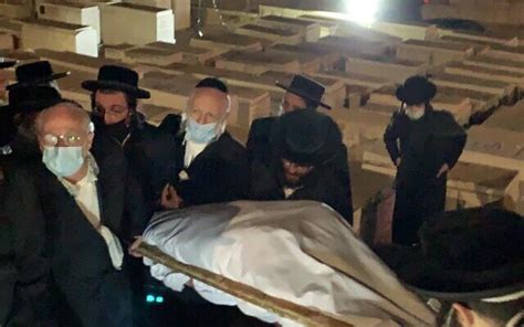 Blood On Rabbis Hands Haredi Emergency Chief Says After Moms Covid