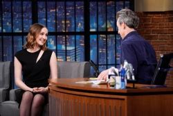 Maude Apatow Late Night With Seth Meyers The Drunken StepFORUM A Place To