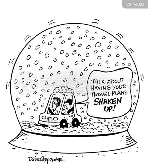 Snow Globe Cartoons And Comics Funny Pictures From Cartoonstock