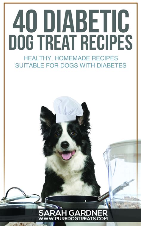 Many dog owners have a habit of giving their dogs table scraps, extra treats, and other. Read 40 Diabetic Dog Treat Recipes: Healthy, Homemade ...