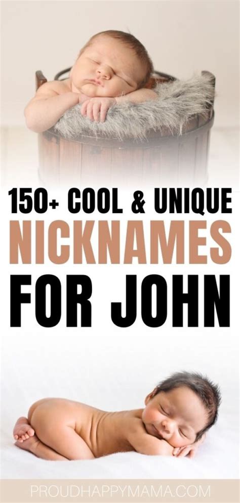 150 Nicknames For John Cute And Cool