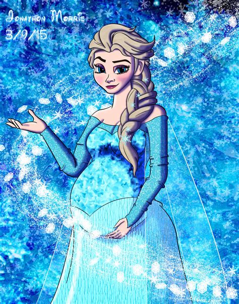 Request Pregnant Elsa 2 By Jam4077 On Deviantart