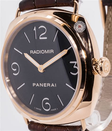 Panerai Radiomir Pam00231 Rose Gold 45mm Watches R Us