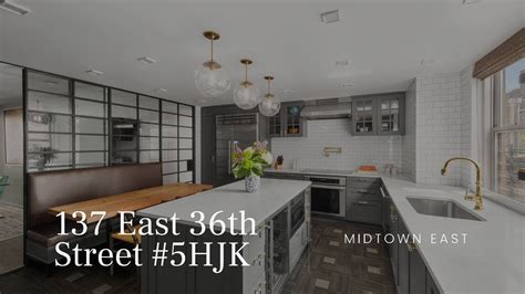 137 East 36th St 5hjk Midtown East Custom Designed Residence Youtube