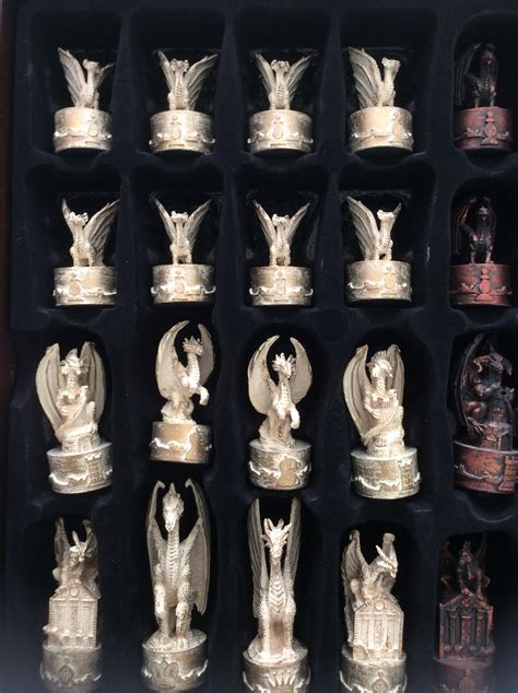 Dungeons And Dragons Chess Set Limited Edition Etsy Uk