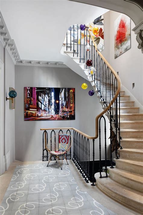 This image has dimension 690x473 pixel and file size 0 kb, you can click the image above to see the large or full size photo. Hallway ideas | Hallway decorating, Grey hallway, House stairs