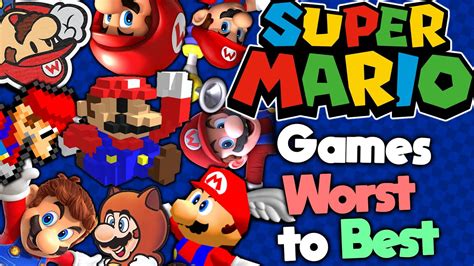 Ranking Every Mario Game Youtube