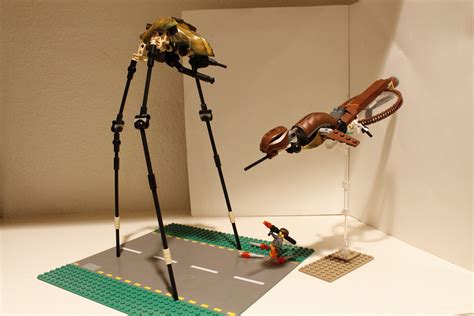 Lego Half Life 2 Combine Strider And Gunship By Neweregion On Deviantart