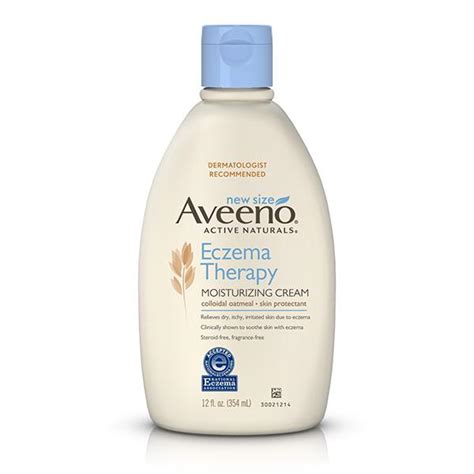 Aveeno Eczema Therapy Moisturizing Cream 12 Fluid Ounce