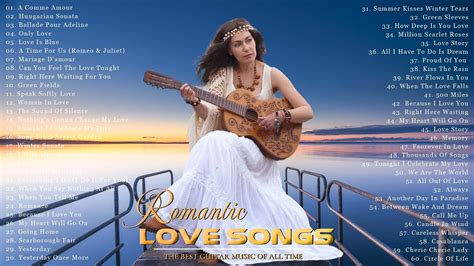 50 best soft romantic guitar love songs relaxing guitar music instrumental calm peaceful