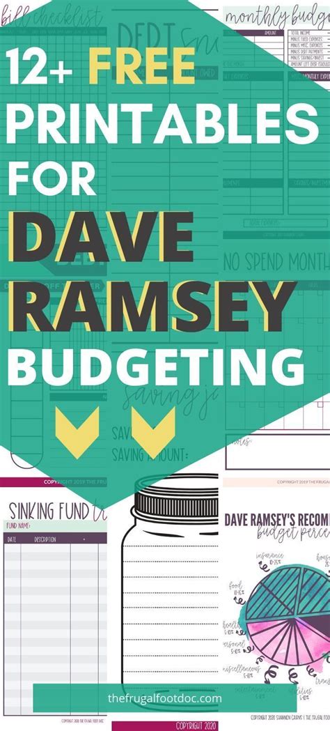 Dave Ramsey Printables