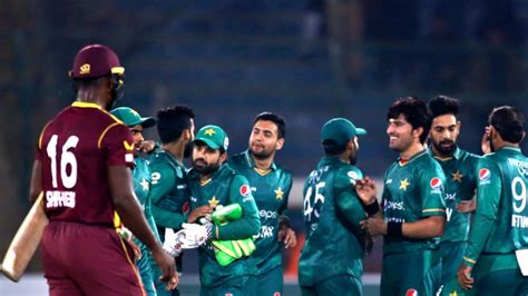 Pak Vs Wi Highlights 3rd T20i Match Pakistan Beat West Indies By 7