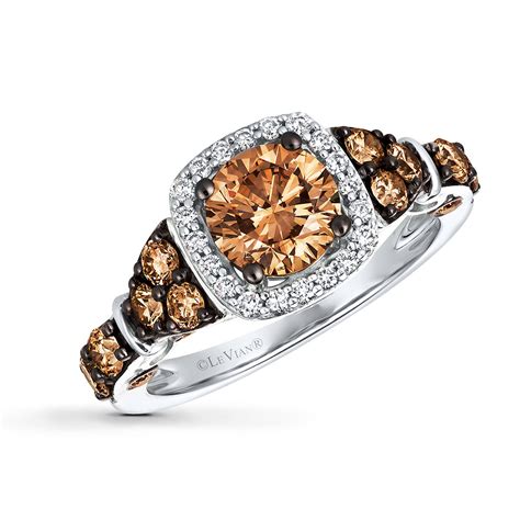 Sterlingjewelers Le Vian Chocolate Diamond Ring Cts Tw K Vanilla Gold
