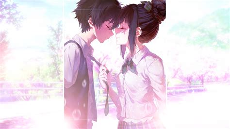 Download 1920x1080 Wallpaper Anime Couple Eru Chitanda Houtarou Oreki Hyouka Love Full Hd