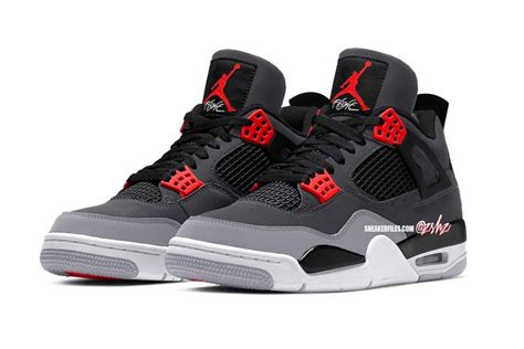 The Air Jordan 4 ‘infrared Prepares To Take Flight Sneaker Freaker