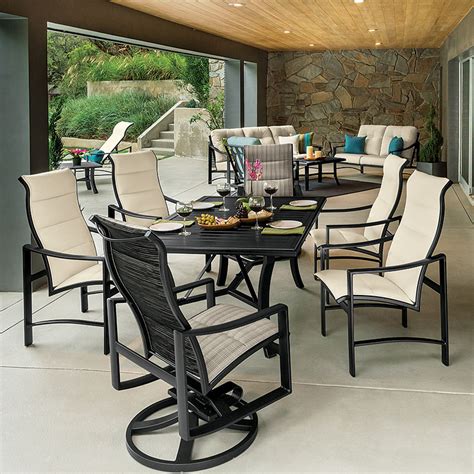 Any novel is better when you read it in the tropitone windsor lounge chair, with its extra thick sunbrella cushion and. Tropitone Kenzo Padded Sling Collection | Mountain Home Center