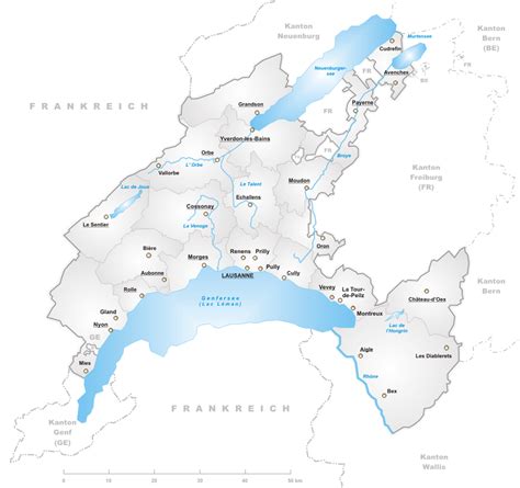 (pour rappel, le territoire suisse est divisé en. Carte Suisse romande