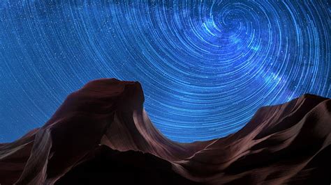 Starry Sky Canyon Antelope Canyon Arizona United States Stars