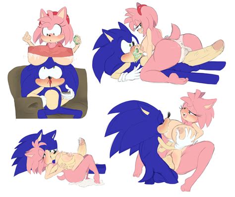 Rule Amy Rose Anthro Areola Ass Balls Belly Expansion Big Ass Big